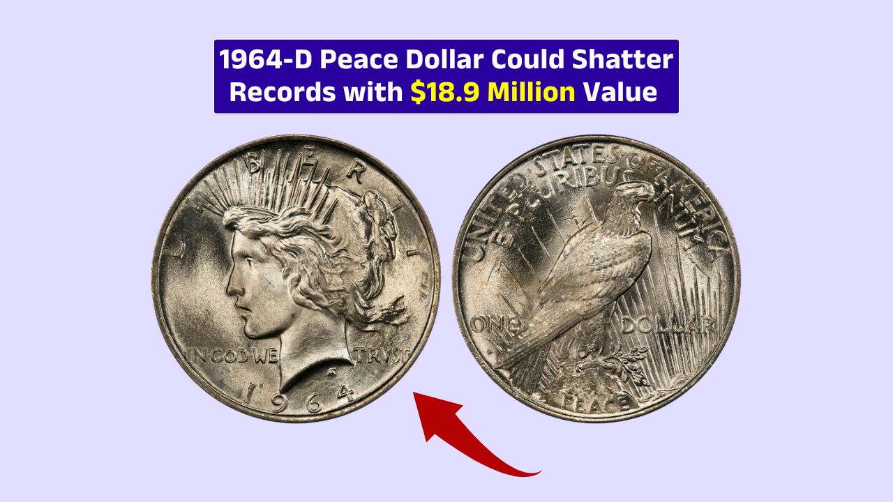 1964-D Peace Dollar