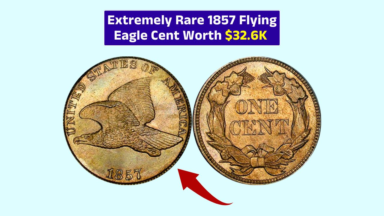 1857 Flying Eagle Cent
