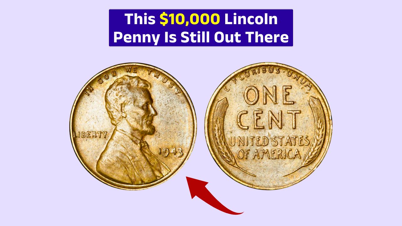 1943 copper Lincoln Wheat Penny